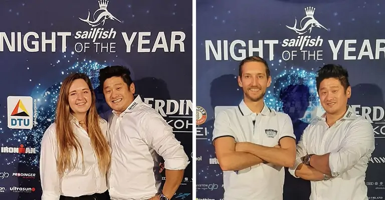 Eventteam kiecom auf der Sailfish Night